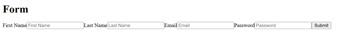 ott_tech's tweet image. Day 22 with @Asabeneh : built a controlled form with React hooks.
e.target.name is literally how your handler knows which field to update.
God's Beloved | ott | 
#30DaysOfReact #ReactJS