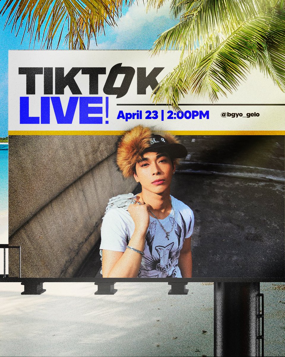 24/7 laging swabe ang dating with <a href="/BGYO_Gelo/">Gelo Rivera</a> !

Catch him LIVE later on TikTok, 2pm!
🔗 tiktok.com/@bgyo_gelo

#BGYO #BGYO_Fresh