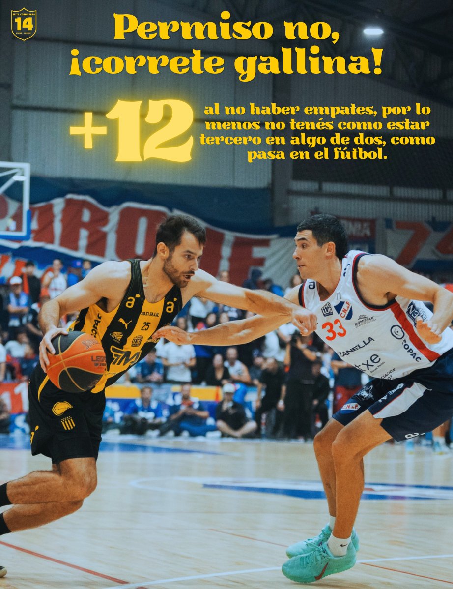 Al no haber empates, por lo menos no pueden estar terceros en algo de dos equipos, como en el fútbol.

+12