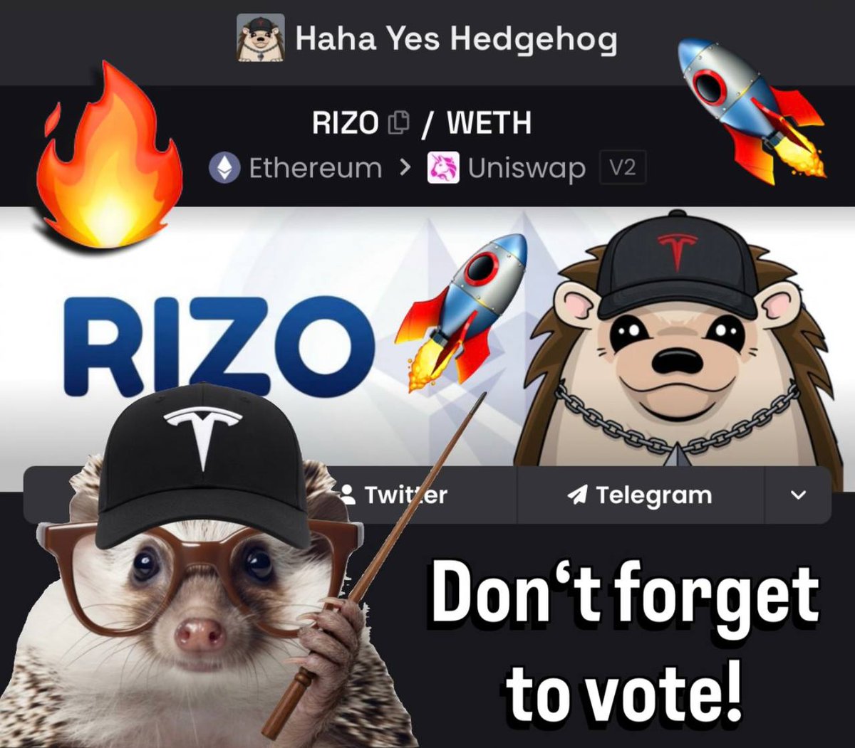 Rizo Ethereum tweet media