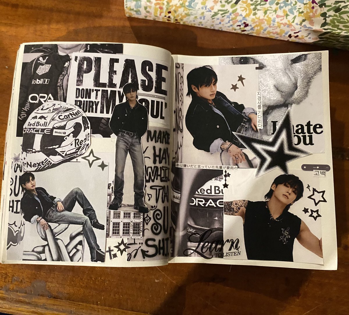 jimstappen's tweet image. ahora si, miren las últimas hojas de mis journal’s q haré esta semana
#journaling #kpopjournal