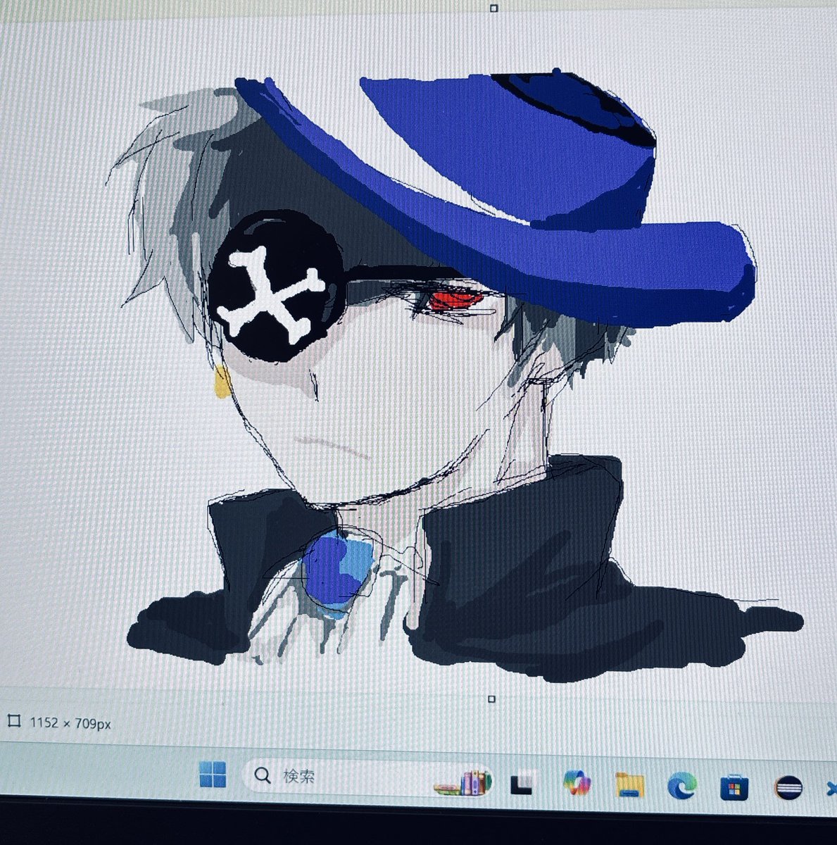 obahann326's tweet image. パソコンで描くの楽しい（マウス）
#CR