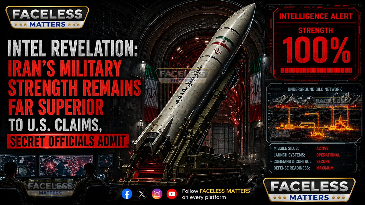 facelessmatters's tweet image. Head Lines: عسکری لچک! انٹیلی جنس رپورٹس اور علاقائی ڈیٹرنس پر رپورٹ۔

دفاعی وژن! 🚨 انٹیلی جنس معلومات اور ملکی سلامتی پر اہم تجزیہ۔ تفصیل یہاں ملاحظہ کریں: 🛡️ facelessmatters.com/2026/04/milita… #Deterrence #Security #FACELESSMATTERS