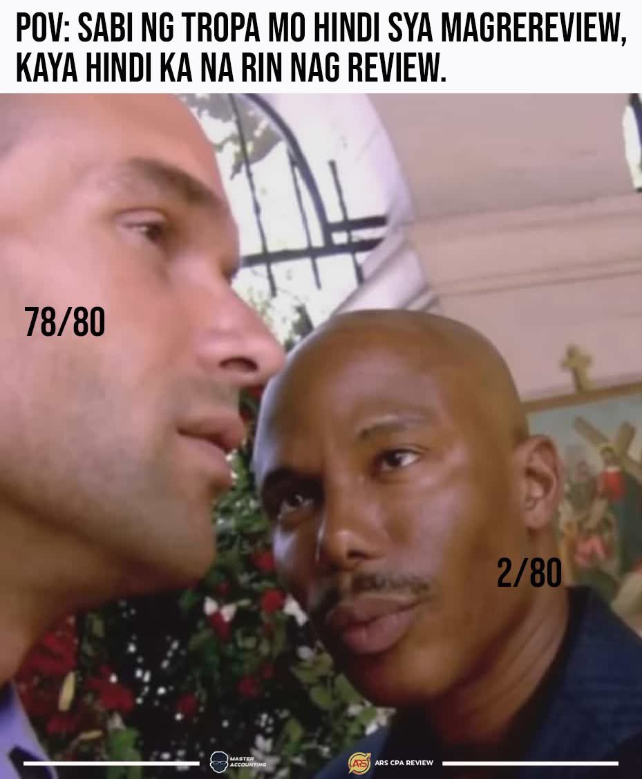 JmanLopo's tweet image. End of friendship na ba?🤣🤣🤣

#CPAjourney #FutureCPA #StudyGrind #CPAMemes #AccountingLife"