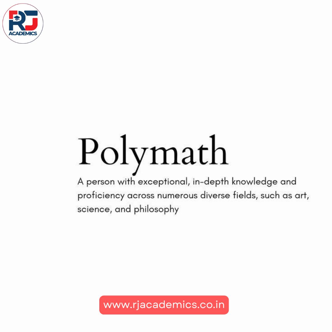 rjacademics11's tweet image. “A true polymath doesn’t just learn many things — they connect them, create from them, and lead with them.”
#ThursdayThoughts #Polymath #LifelongLearning #KnowledgePower #MultiTalented #LeadershipMindset #CreativeThinking #GrowthMindset #Innovation #RJAcademics