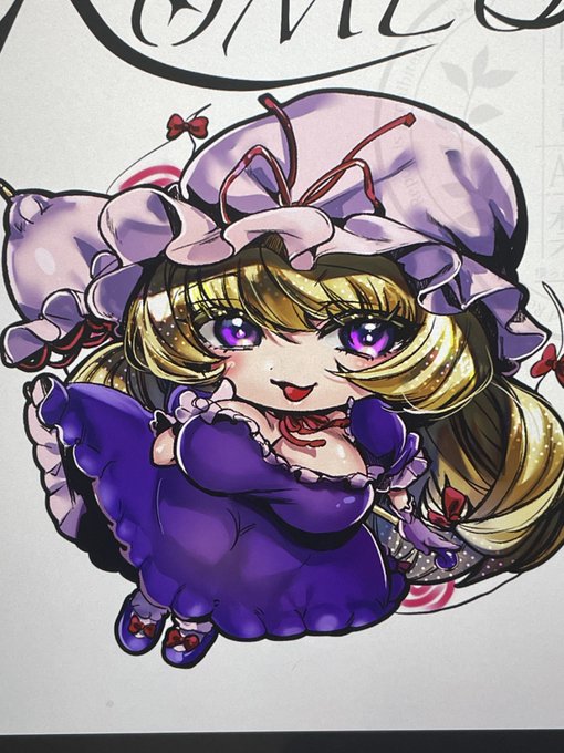 紫様と霊夢のアクキー……我慢できずにワンチャン狙いの入稿しちゃった…… 