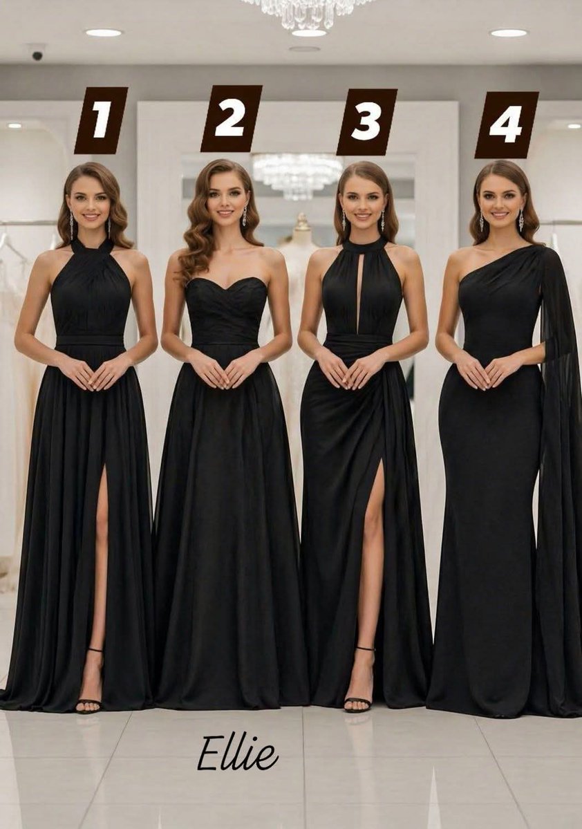 Kaylee1780's tweet image. I know many people don’t love black weddings, but here she is…..walking down the aisle at a black wedding. Please be kind and help choose the most beautiful wedding gown for her. 🖤✨
#explorepage #fashion #wedding