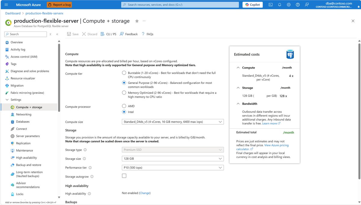 AzureSupport's tweet image. Scale your Azure Database for PostgreSQL compute with confidence 🚀
⚡ Switch tiers &amp;amp; vCores on demand
🔄 Adjust performance as workloads change
🧠 Built for flexibility and growth
Start here 👉 msft.it/6017Q23bN
#Azure #PostgreSQL #Scaling
