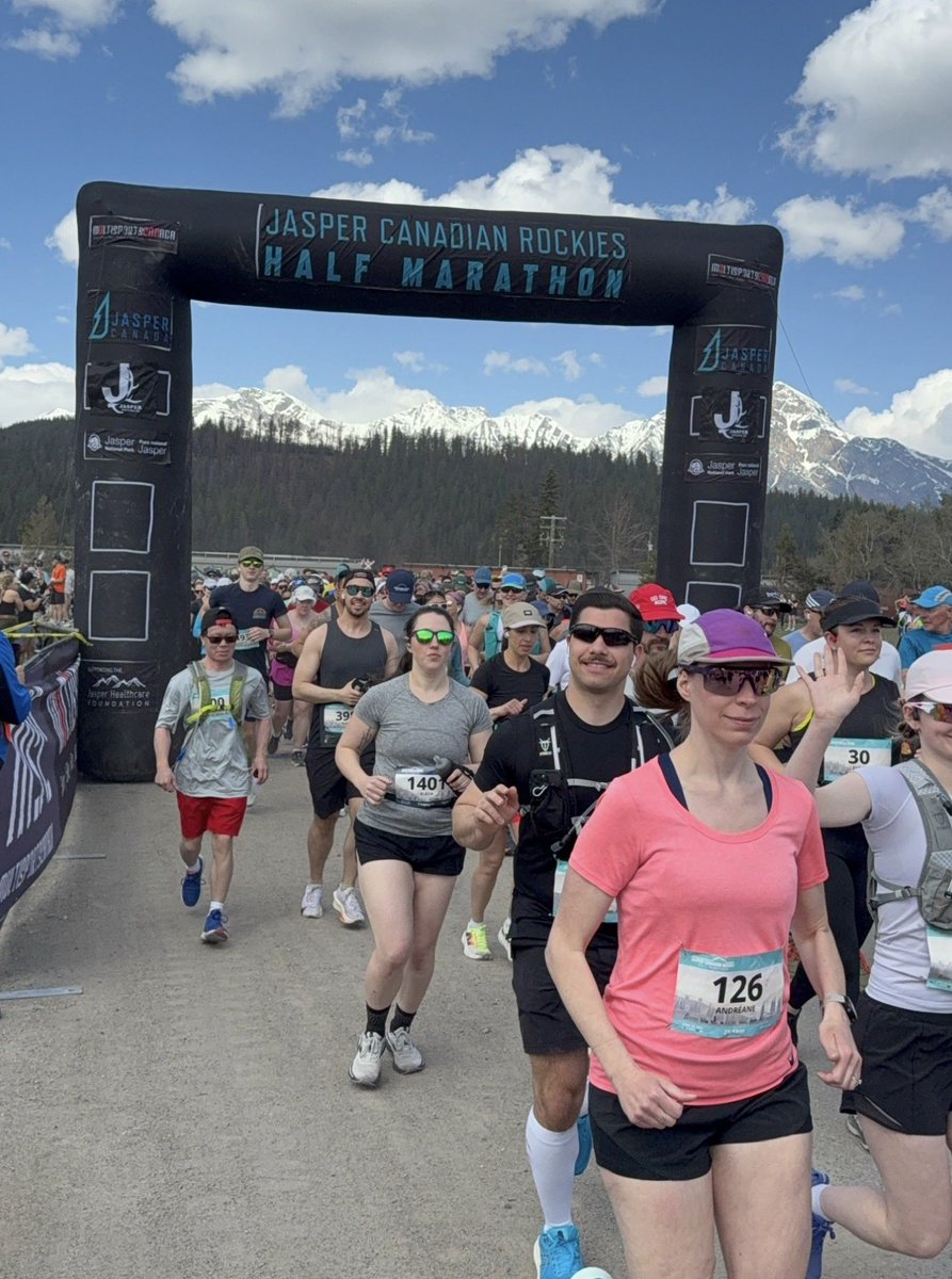 Jasper Canadian Rockies Half Marathon tweet media