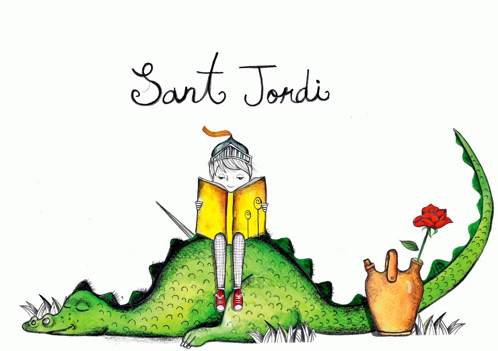 JirafitaBlue's tweet photo. Bona diada de Sant Jordi a tothom🌹

Espero que gaudiu molt, i que passeu un bon dia al costat de la gent que voleu ✨️

🐲 ¡Feliç Sant Jordi! 🌹 https://t.co/dwZP5AHHy6