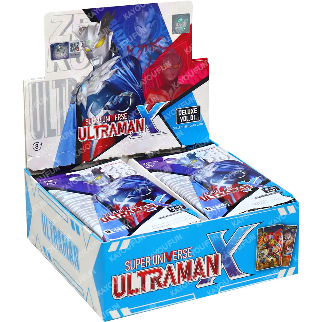 英語版ウルトラマンカード(卡游 KAYOU) 1箱 Kayou Ultraman Card Game Collection Trading Card Guardians of the