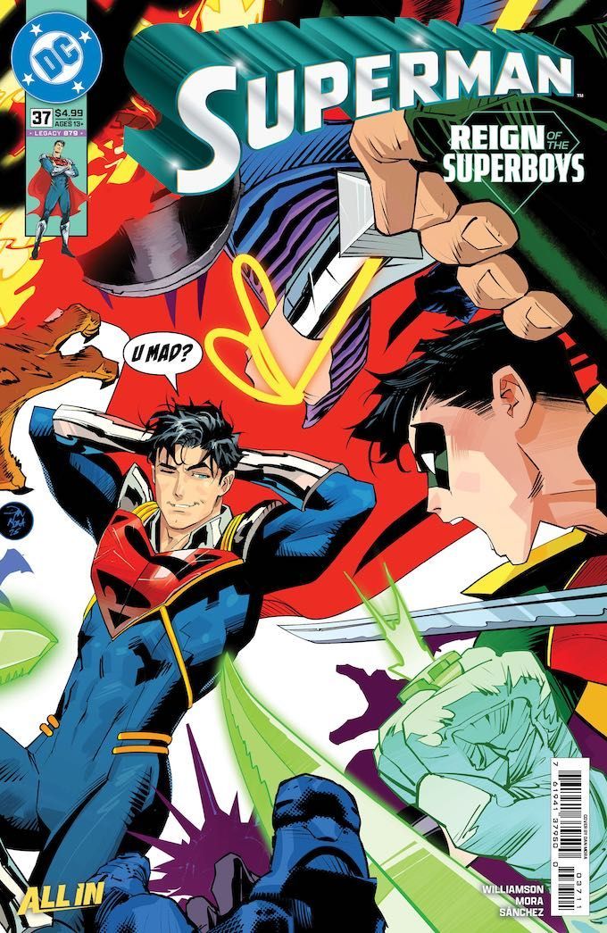 SupermanHomepge's tweet image. #Superman #37 - "I really enjoyed this issue. The little nods for longtime readers, the humorous jibe at Mark Waid. It really enhanced the reading experience". Read the full #review at our website: buff.ly/45T4LgT