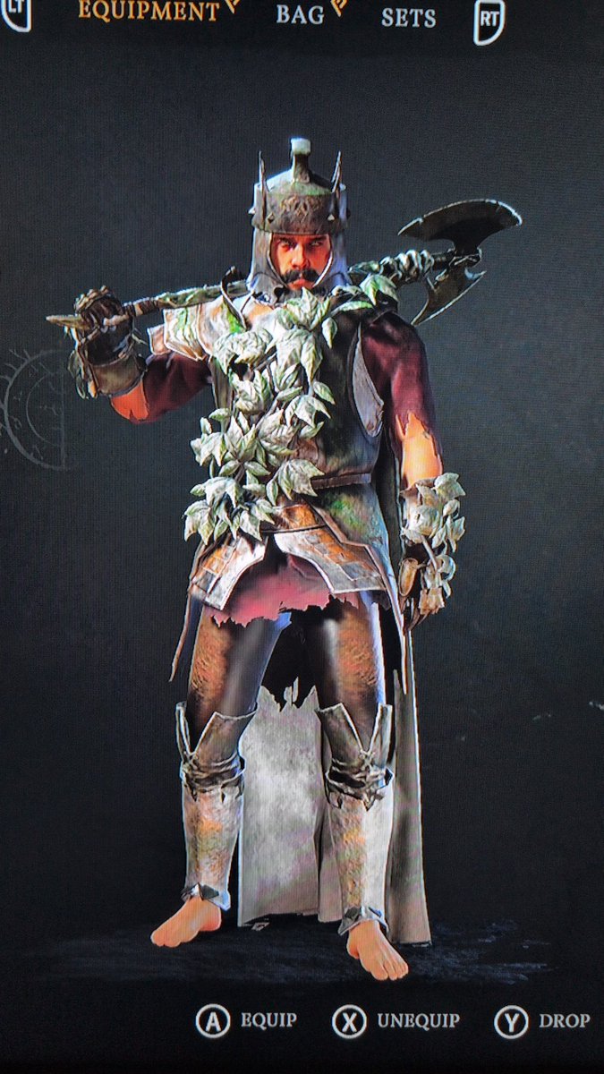 Finished Tainted Grail: Fall of Avalon. What started as a very cool reimagining of Arthurian tale with hope in spite of darkness, ended up as a miserable, nihilistic subversion of the Once And Future King. Let's get back to telling hopeful stories, please. Cool armor though