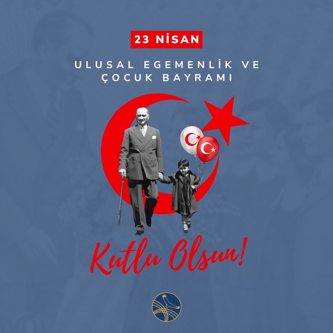 KazakTug's tweet photo. 🇹🇷 23 Nisan Ulusal Egemenlik ve Çocuk Bayramı Kutlu Olsun!

🎈Köktuğ Kazak Kültür Derneği olarak, bağımsızlığımızın sembolü olan bu müstesna günü büyük bir coşkuyla kutluyoruz. https://t.co/VlT71OPEic