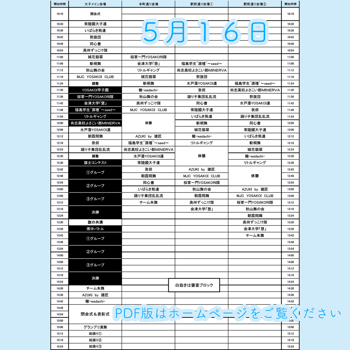 常陸国YOSAKOI祭り本部委員会 tweet media