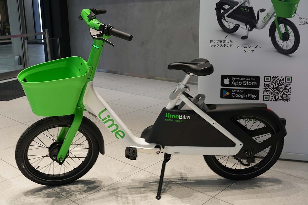 ライムが電動アシスト自転車「Lime Bike」を東京16区で導入