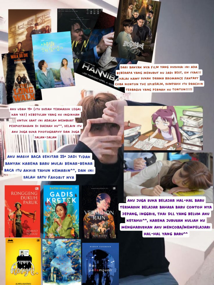 penulisastra's tweet image. Hallooo guysss^^👋 aku sedang mencari teman📚 #booktwt untuk meramaikan time line ku tentang buku, karena aku SUKAK SEKALI BUKU!! (salah satu yang membuat ku senang karena ada buku di dunia ini^^!!) Ohh yaa aku juga stan kpop JYP stan^^ 🥳🤩

voter 02, homophobia, zionis DNI!!