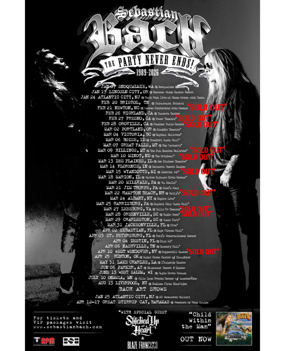Sebastian Bach™️ tweet media