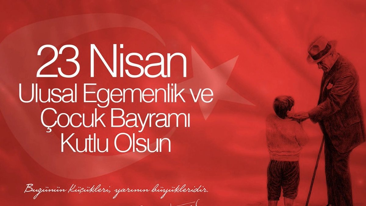febrisangelus's tweet photo. 23 Nisan 1920, milletimizin kendi kaderini eline aldığı, egemenliğin kayıtsız şartsız millete ait olduğunun tüm dünyaya ilan edildiği tarihi bir dönüm noktasıdır. Bu anlamlı günde; başta Gazi Mustafa Kemal Atatürk olmak üzere, tüm silah arkadaşlarını rahmet ve minnetle anıyor; ülkemizin ve dünyanın tüm çocuklarının 23 Nisan Ulusal Egemenlik ve Çocuk Bayramı’nı en içten dileklerimle kutluyorum.
Egemenlik milletindir. Gelecek çocuklarındır!