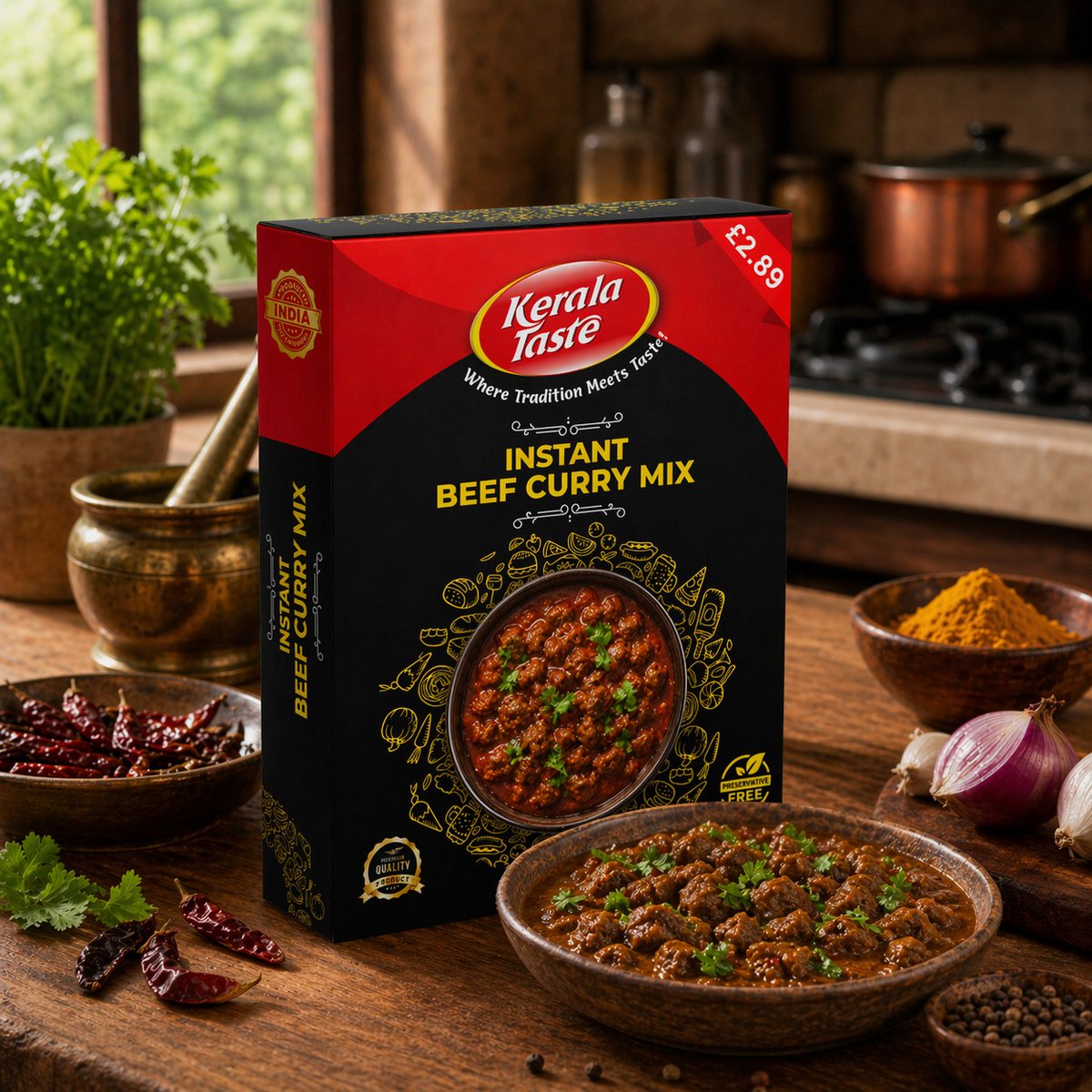 whitefox_media_'s tweet image. Packaging that sells before the first bite. 🔥 Premium pack design for Kerala Taste—bold visuals, clear identity, and shelf appeal built to attract instantly. Great packaging grows brands. Ready to elevate yours? ✨ #PackagingDesign #Branding #FoodPackaging #CreativeDesign