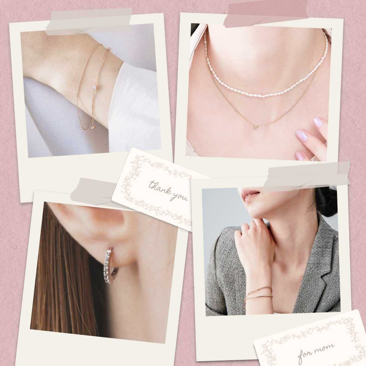 🌹母の日に贈りたい「ジュエリー」特集🌹 プレゼントにぴったりな