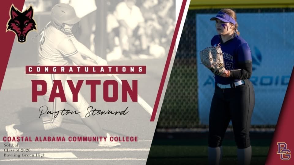 PurplesSoftball's tweet photo. Congratulations Payton! https://t.co/TOqH0uxGxa