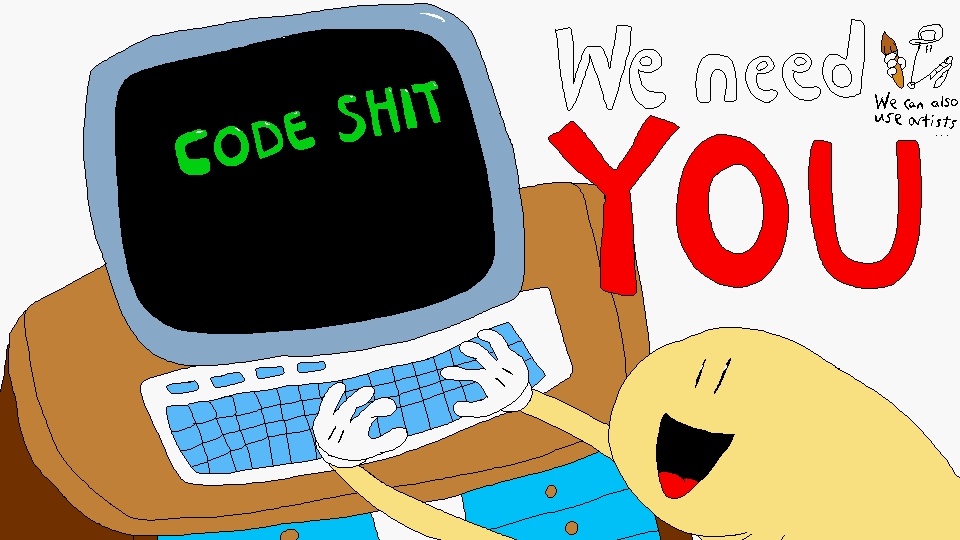 SageRepresented's tweet photo. WE STILL NEED DECOMP/GM2 CODERS! Right now, we have only 2 and they aren't active with their work as they are busy with projects/life. So, it would be great if any coders went to the discord (here https://t.co/3GWjcQrtjz) and applied! Also, reminder that we still need artists! https://t.co/7Q7lcsEi7c