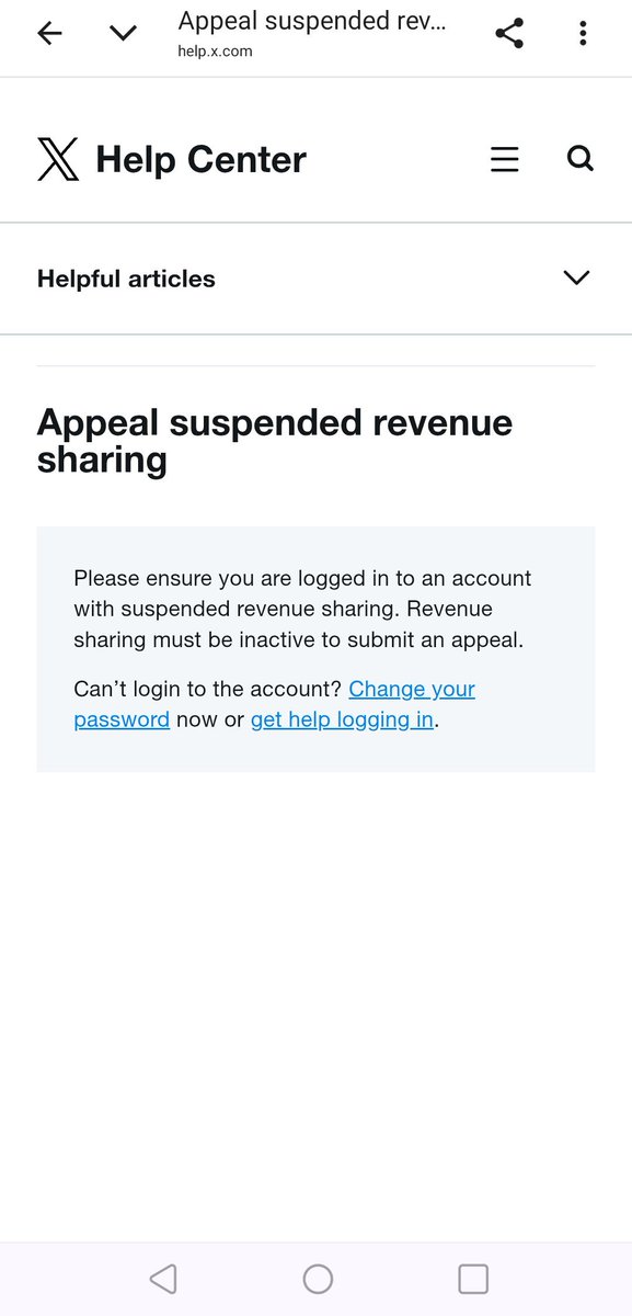 stoyanovStoya's tweet photo. @XSupport @elonmusk Your system is in a dead loop. The email says I am suspended, but the appeal form says I am active. I cannot link my verified Stripe. Please fix this bug! #XSupport #Monetization https://t.co/sn8DihfHVW