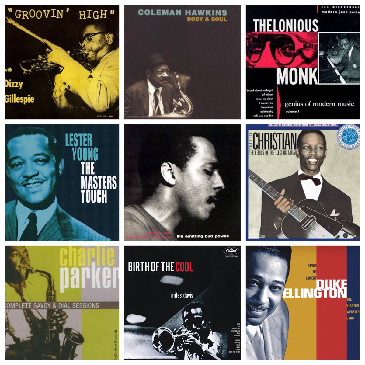 LesPurves's tweet image. Starting a series: Best jazz albums by decade.

Let’s begin with the 1940s—

If you could keep only ONE of these and lose the rest forever — which survives?

No ties. No hedging. One pick 👇

#Jazz #JazzHistory #Bebop #NowSpinning #RecordCollector #MusicDebate  
#CharlieParker