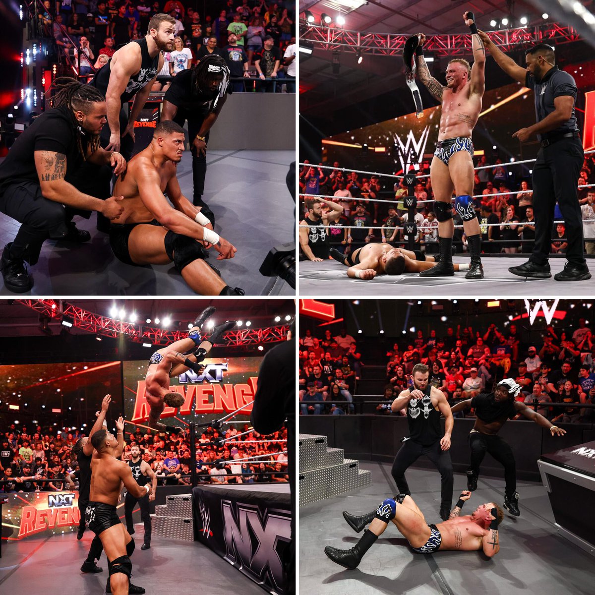 onlylukaWfans's tweet image. #NXT anoche inició con #MylesBorne defendiendo su título ante #DeonLennox.
Fue un buen combate, #SequonSugars buscar ayudar a su compañero de #DARKSTATE pero lo perjudica un poco... 
Luego nos enteramos que Sugars será el rival de Borne la próxima semana #wwe