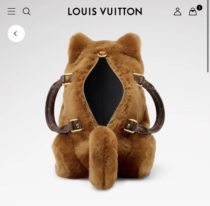 LOUIS VUITTON チャーム 柴犬 キーホルダー ポルトクレ ポルト クレ