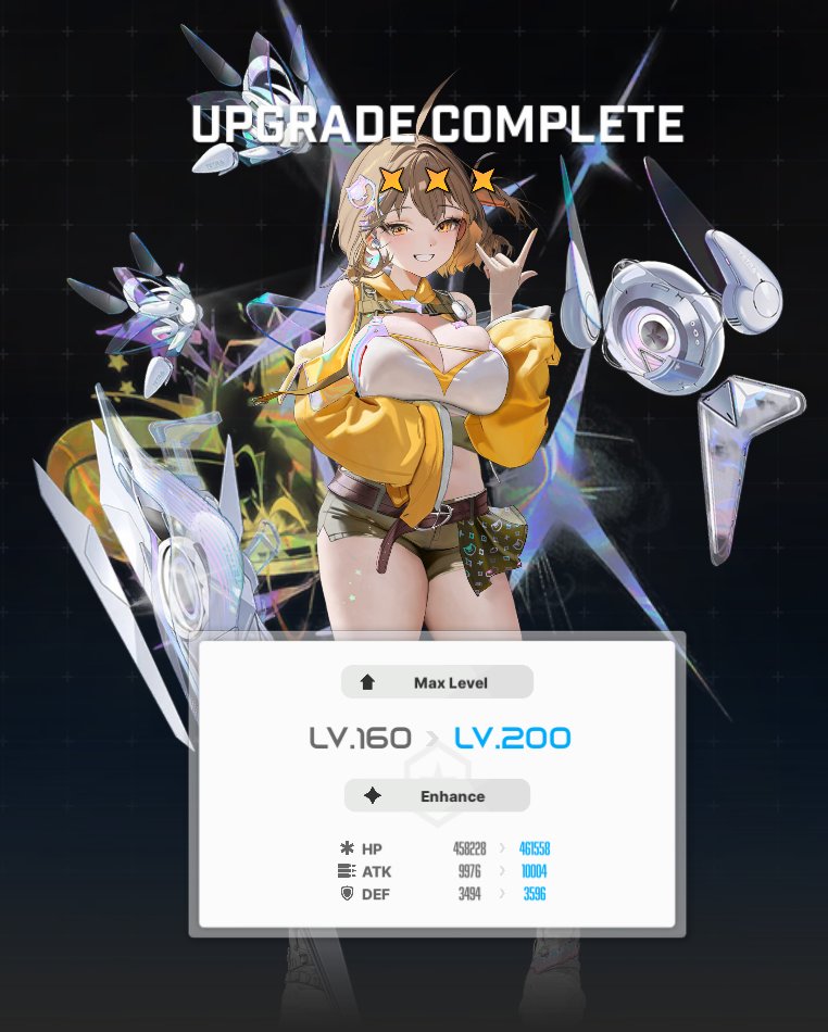 TiagoNizing's tweet photo. It only took 310 pulls and 600 mileage tickets, but anything for Anis, the Star of the Ark! #Nikke https://t.co/5BnuUoHlGQ