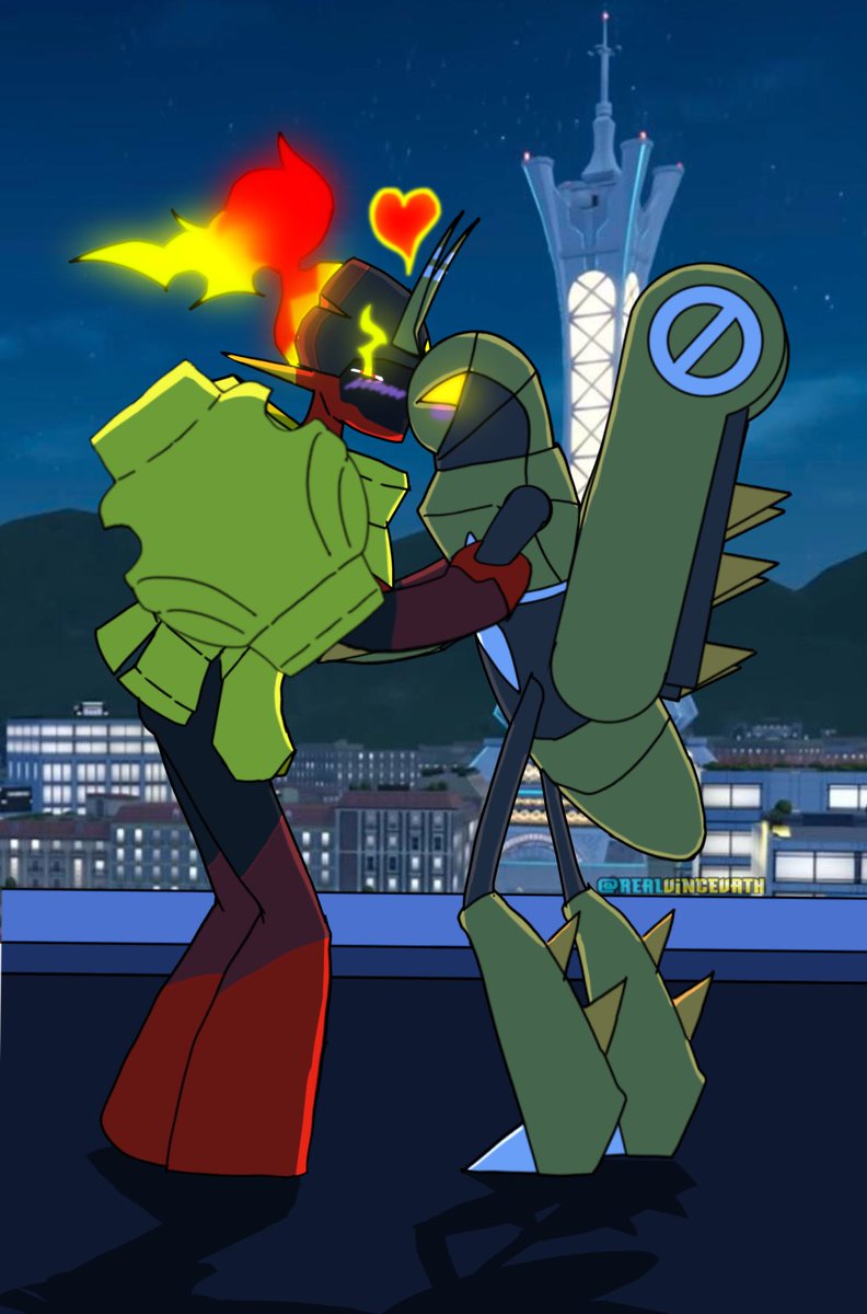 realvincevath's tweet image. Love in Luminose city 🔥🦗🌃
#Pokemon #PokemonScarlet #PokemonLegendZA #Lokix #Armarouge #ArtistOnTwitter #PokemonArt