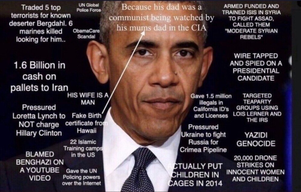 America First tweet media