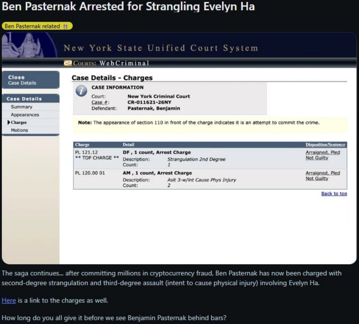 CragHack | GoH tweet media