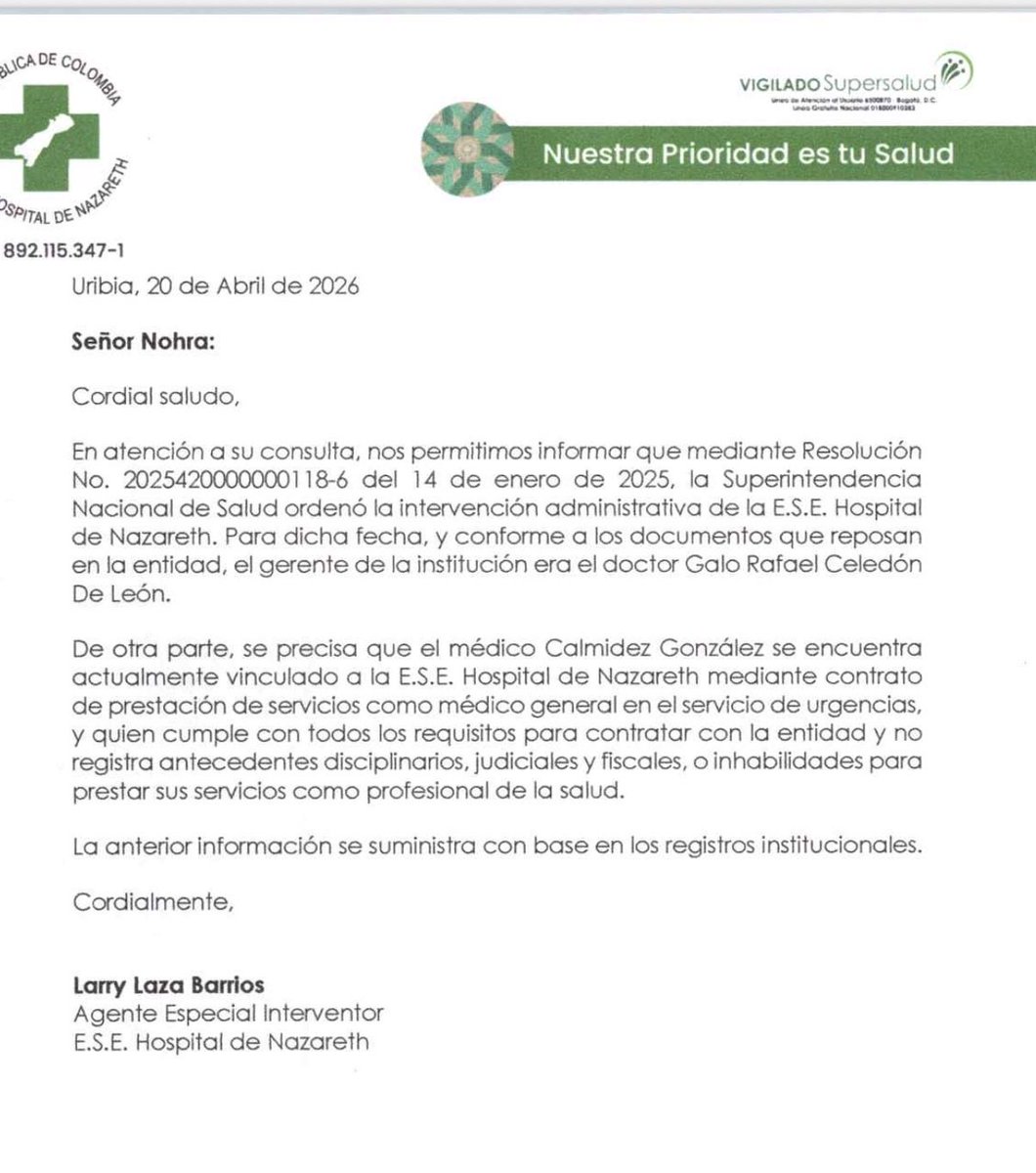 Sebastián Nohra tweet media