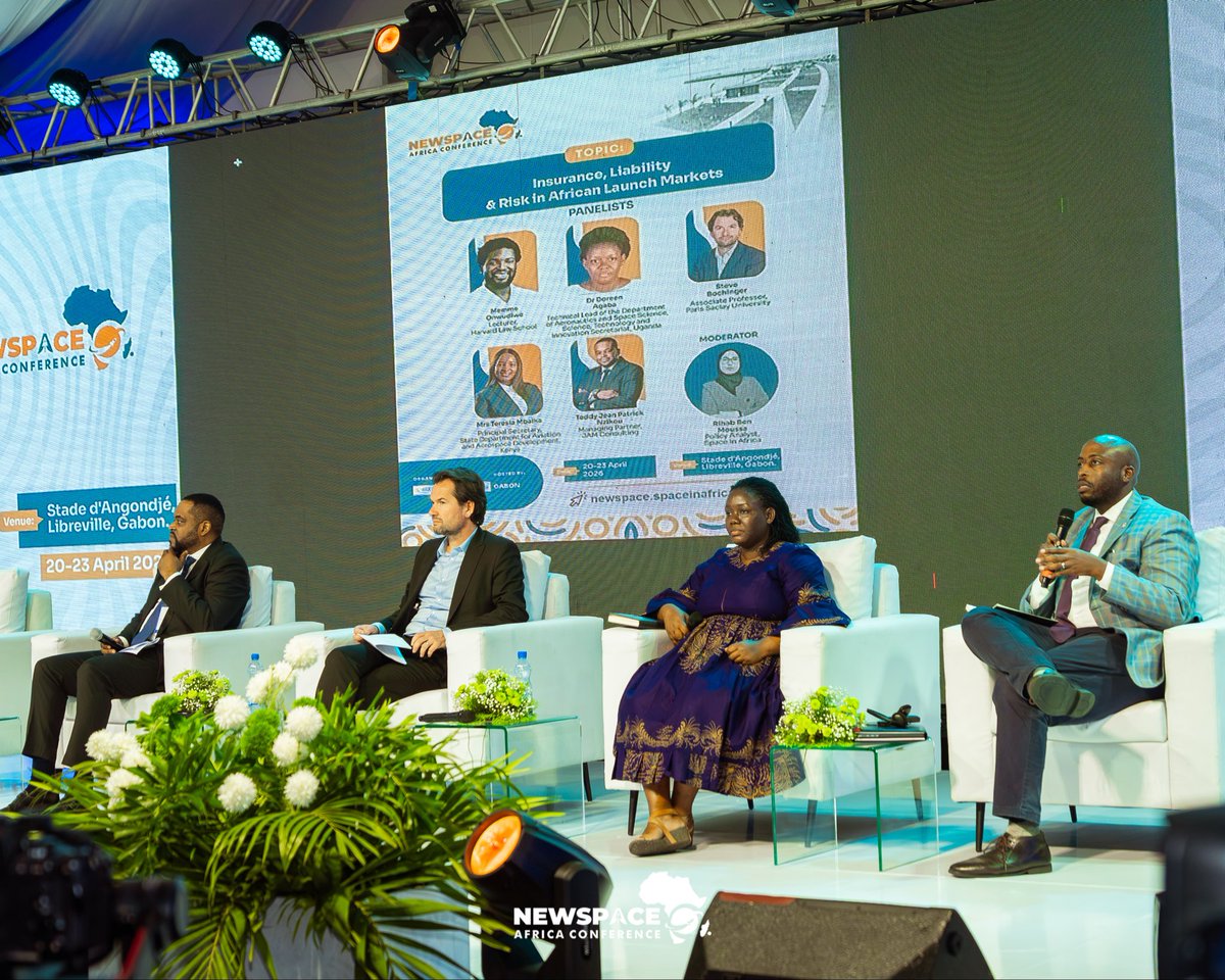 spaceinafrica1's tweet image. Session on Insurance, Liability &amp;amp; Risk in African Launch Markets with Memme Onwudiwe, Dr. Doreen Agaba, STEVE BOCHINGER , Mrs. Teresia Mbaika and Teddy Jean Patrick NZIKOU. Moderated by Rihab Ben Moussa .

#SpaceLaw #Insurance #LaunchMarkets