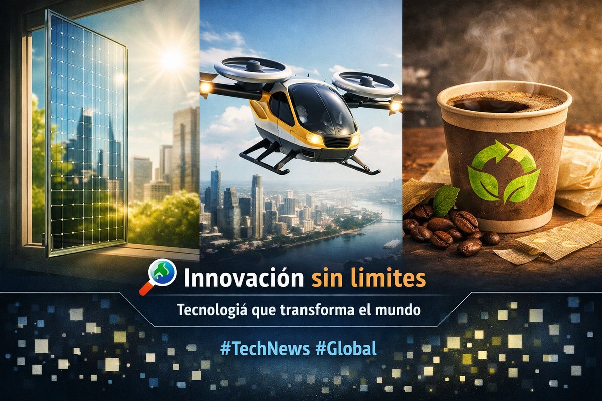 Prisma_Nxt's tweet image. 🚀 Innovación que cruza fronteras: energía, biotecnología y movilidad. Te cuento lo más nuevo 👇 #TechNews #Global