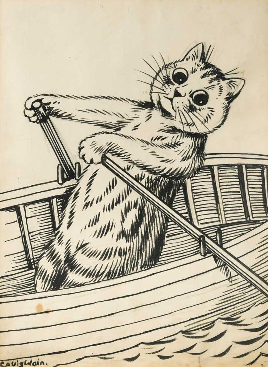 'Cat Row Boating'