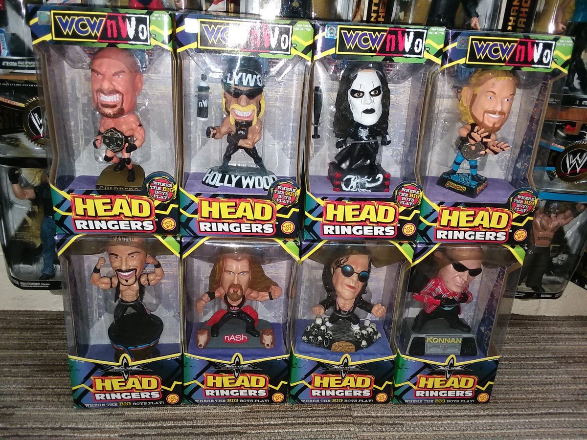 These WCW Toy Biz Head Ringers are so cool! If there would have