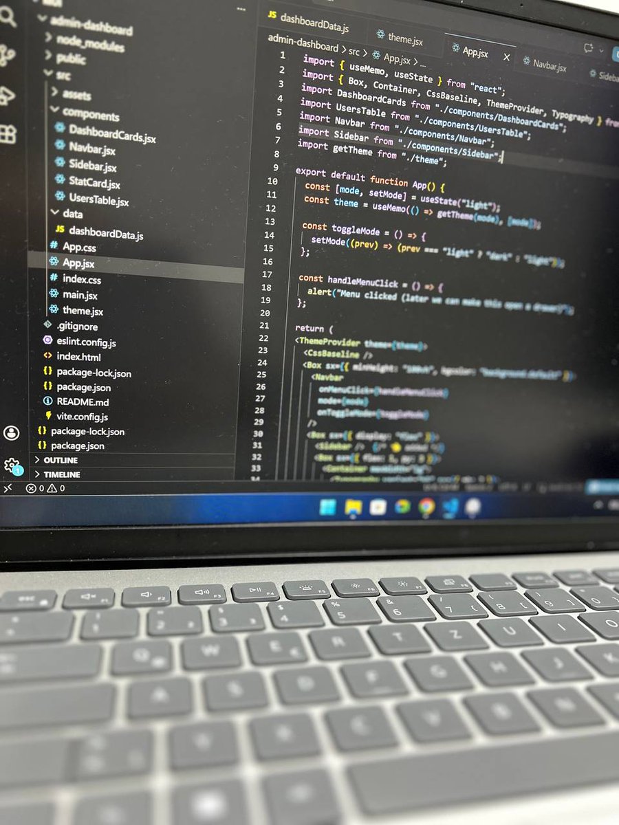 HadiaSharar's tweet image. Learned so much about Material UI themes, dark mode, and component structure...
@E_Ehrari @CodeToInspire #AfghanGirlsCode #React