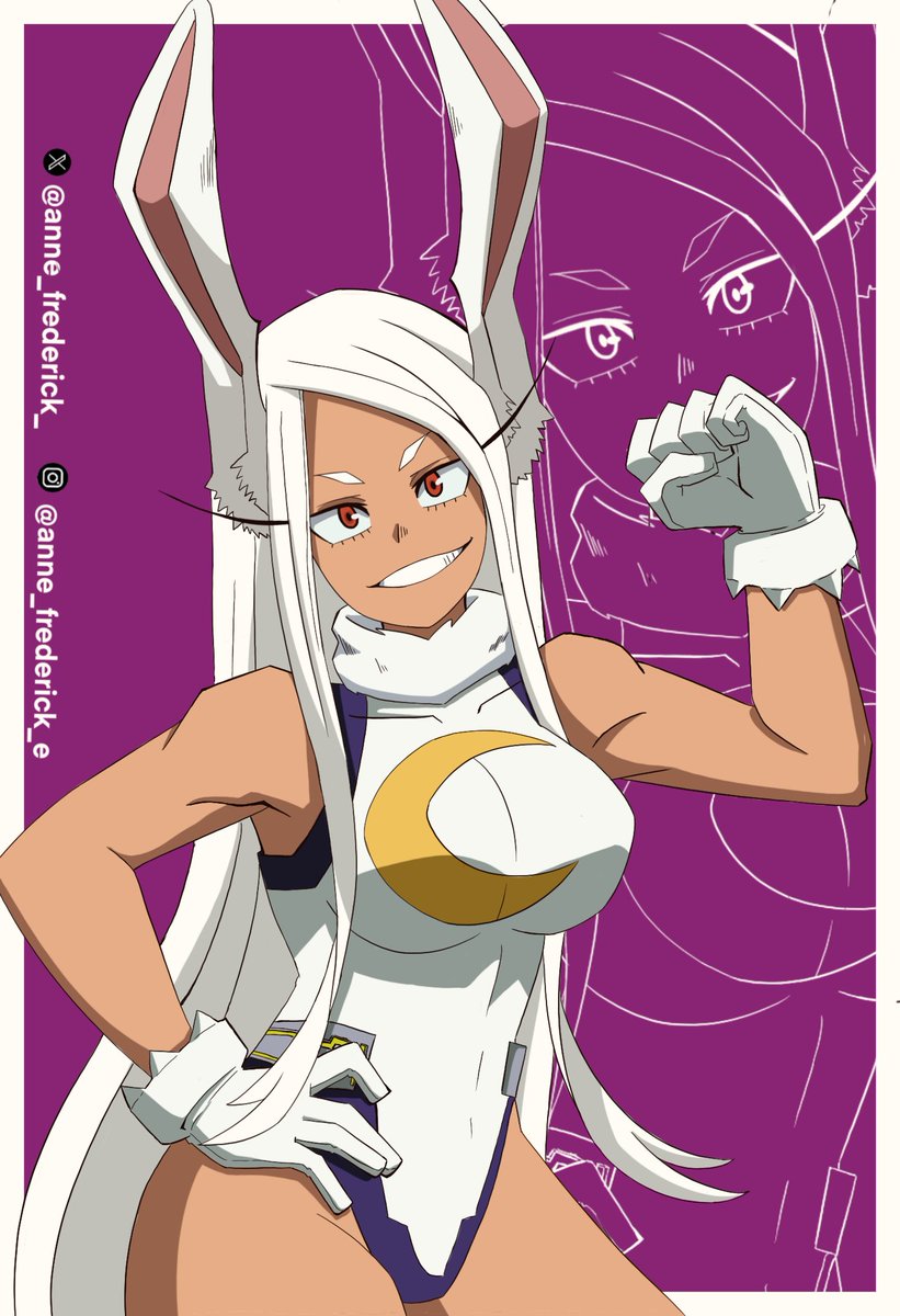 Anne_Frederick_'s tweet photo. I decided to draw Mirko, trying to imitate her style, and well, I still need to polish it, but I loved doing it this way, as Mirko is one of my favorite anime/manga characters.

#MHAFinalVol #物間寧人 #heroaca_a #MHA #ヒロアカ #mirko https://t.co/lp3wIjYTv3