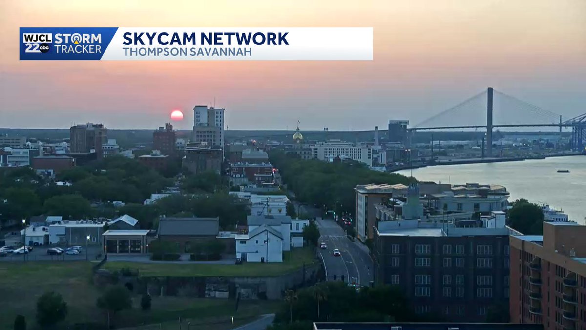 jnelsonWJCL's tweet image. Sunset in #Savannah.