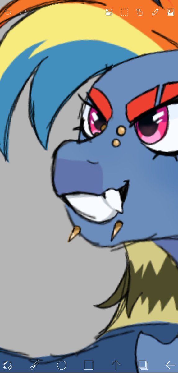 AlexxJyra's tweet photo. Dash ⚡
#mlp #mlpredesign #ibispaintx https://t.co/1OdG5diG6d