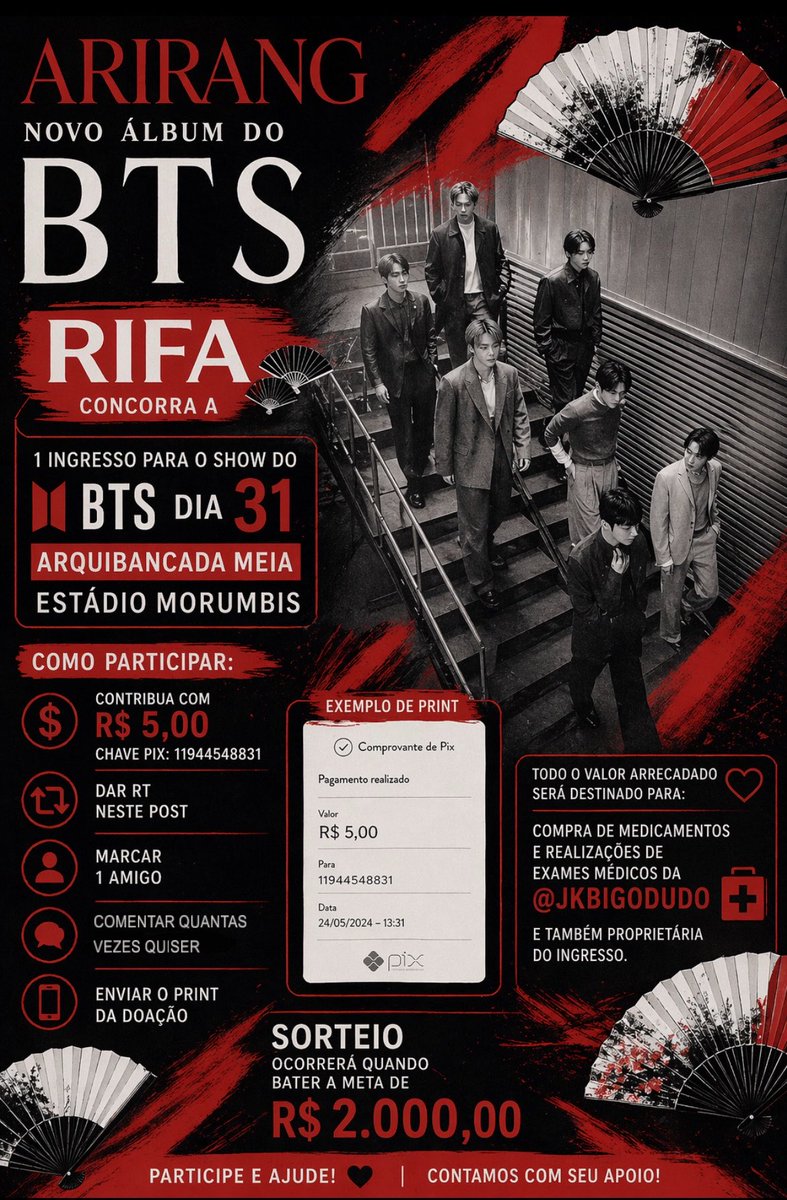 sol ⁷ 🪭 SORTEIO INGRESSO NO FIX tweet media