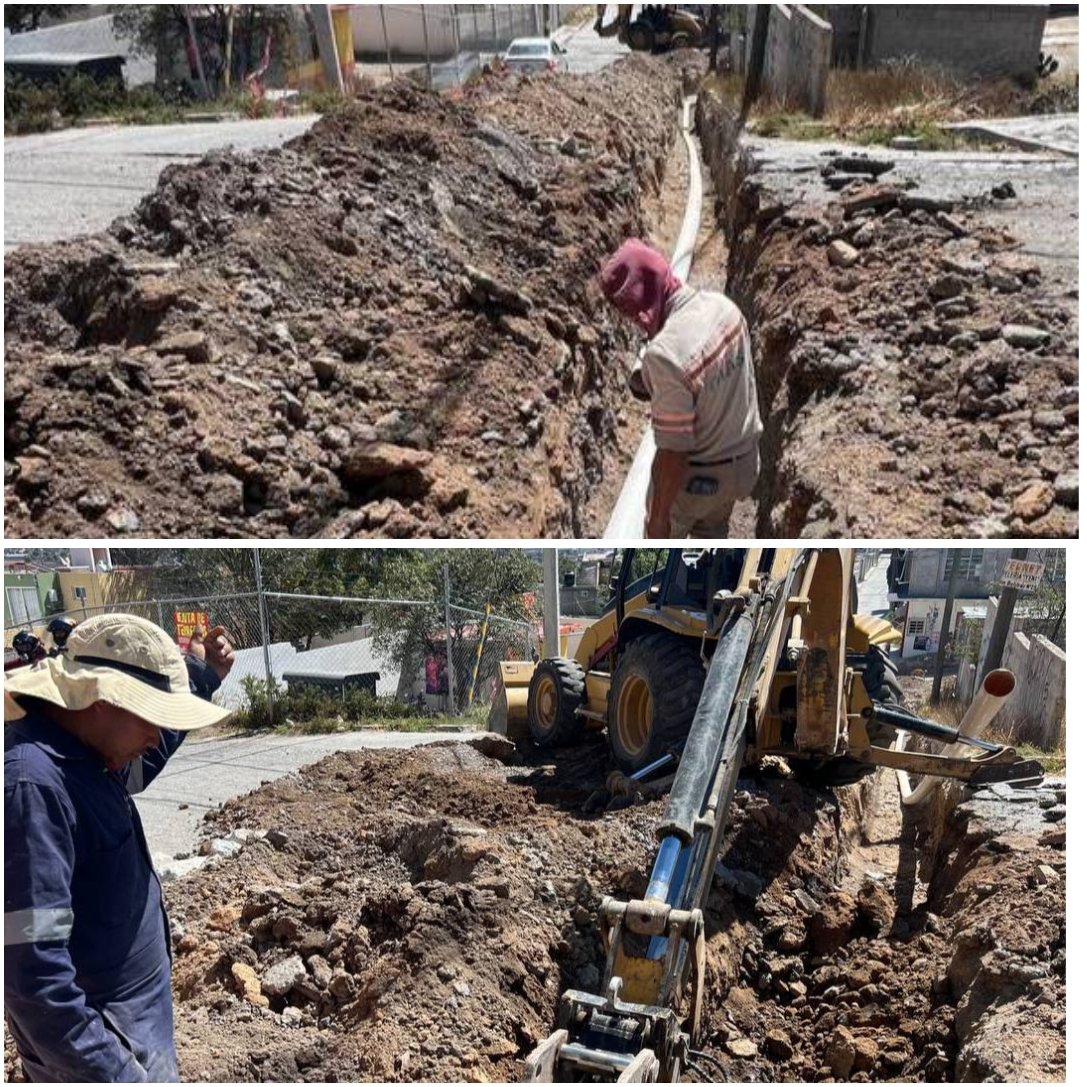FocusHidalgo's tweet image. ##En operación nueva línea de conducción de agua potable en Mineral de la Reforma**