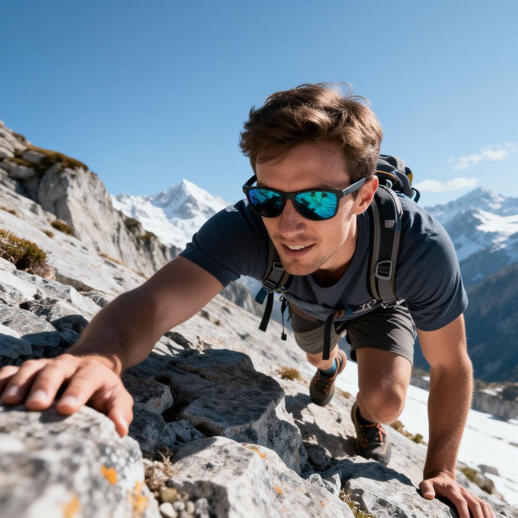 daVideoGlasses's tweet image. See your climb exactly how you experienced it with Davideo camera sunglasses 😎🎥 #ClimbingLife #Davideo #POVReplay
