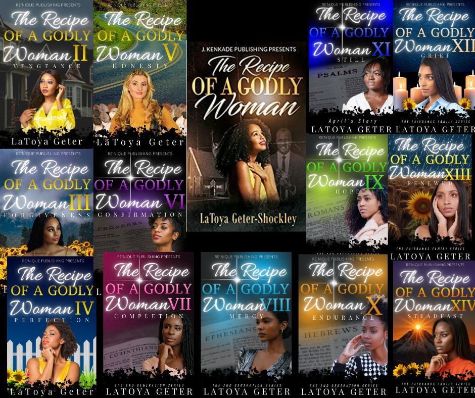 reniquepresents's tweet image. Which one are you starting with? amazon.com/author/latoyag… #kindleunlimited #books #booklover #christianfiction #booktwitter #bookrecommendations #bookworm #amreading #faithreads
