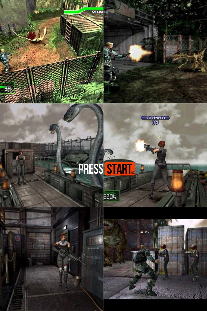 Dinosaurios, armas y supervivencia - ¡Dino Crisis revolucionó el survival horror! 🦖⚡ ¿Recuerdas esas batallas tensas a cada paso? ¿Cuál enemigo te hizo pausar y respirar antes de continuar? 🎮✨ #RetroGaming #DinoCrisis