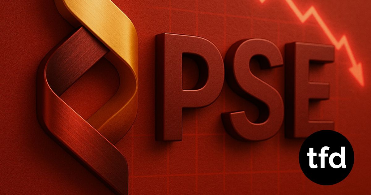 TheFinancialD's tweet image. The @PhStockExchange (PSE) index fell to 5,989.56 points, down 29.14 points or 0.48%, as economic concerns tied to the Iran crisis dampened investor sentiment. #PSE #PhilippineStockMarket ow.ly/rA7U50YO6rJ